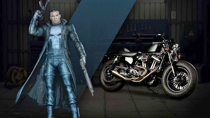 Illustration for article titled Marvel and Harley-Davidson Made a Bunch of Badass Super Hero Bikes